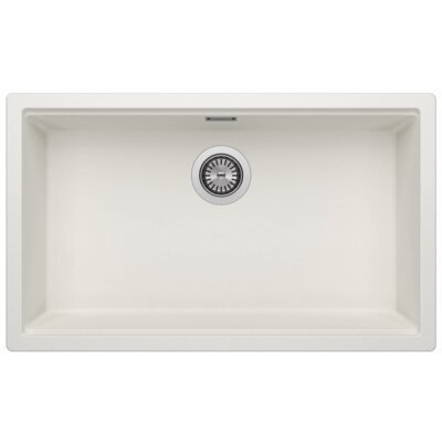 Roca Zlewozmywak jednokomorowy Riga 70 A880250020 Biały 45.6x75.6