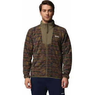 Polar męski Sequoia Grove Printed Full Zip Columbia - Bluzy męskie - miniaturka - grafika 1