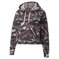 Bluzy damskie - PUMA Sweat à Capuche Femme AOP Bluza damska - miniaturka - grafika 1