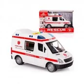Samochody i pojazdy dla dzieci - Karetka Pogotowia Ratunkowego światło i dźwięk - model lub pojazd - miniaturka - grafika 1
