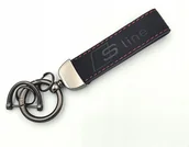 Akcesoria motoryzacyjne - Audi S-line BRELOK samochodowy BRELOCZEK do kluczy AUDI smyczka S-line - miniaturka - grafika 1