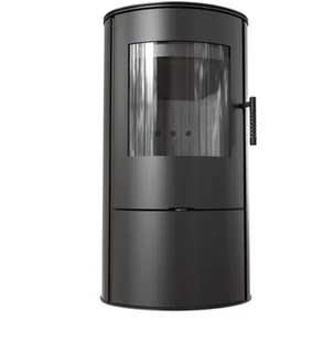 Piec stalowy koza ROLLO Ø 150 7 kW czarne wyłożenie - Piece wolnostojące Piec stalowy koza ROLLO Ø 150 7 kW czarne wyłożenie - Piece wolnostojące - miniaturka - grafika 1