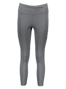 Under Armour Legginsy sportowe w kolorze szarym - Spodnie sportowe damskie - miniaturka - grafika 1