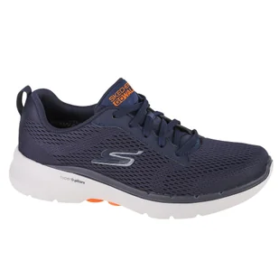 Buty sportowe Sneakersy męskie, Skechers Go Walk 6 Avalo - Buty trekkingowe męskie - miniaturka - grafika 1