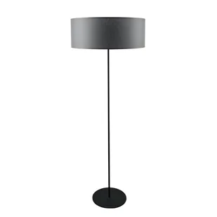 Stojąca lampa Lamego 2018 Shilo podłogowa do jadalni owalna szary - Lampy stojące - miniaturka - grafika 1