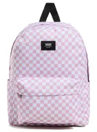 Plecaki szkolne i tornistry - Plecak dziecięcy Vans Old Skool Grom Check - coral - miniaturka - grafika 1