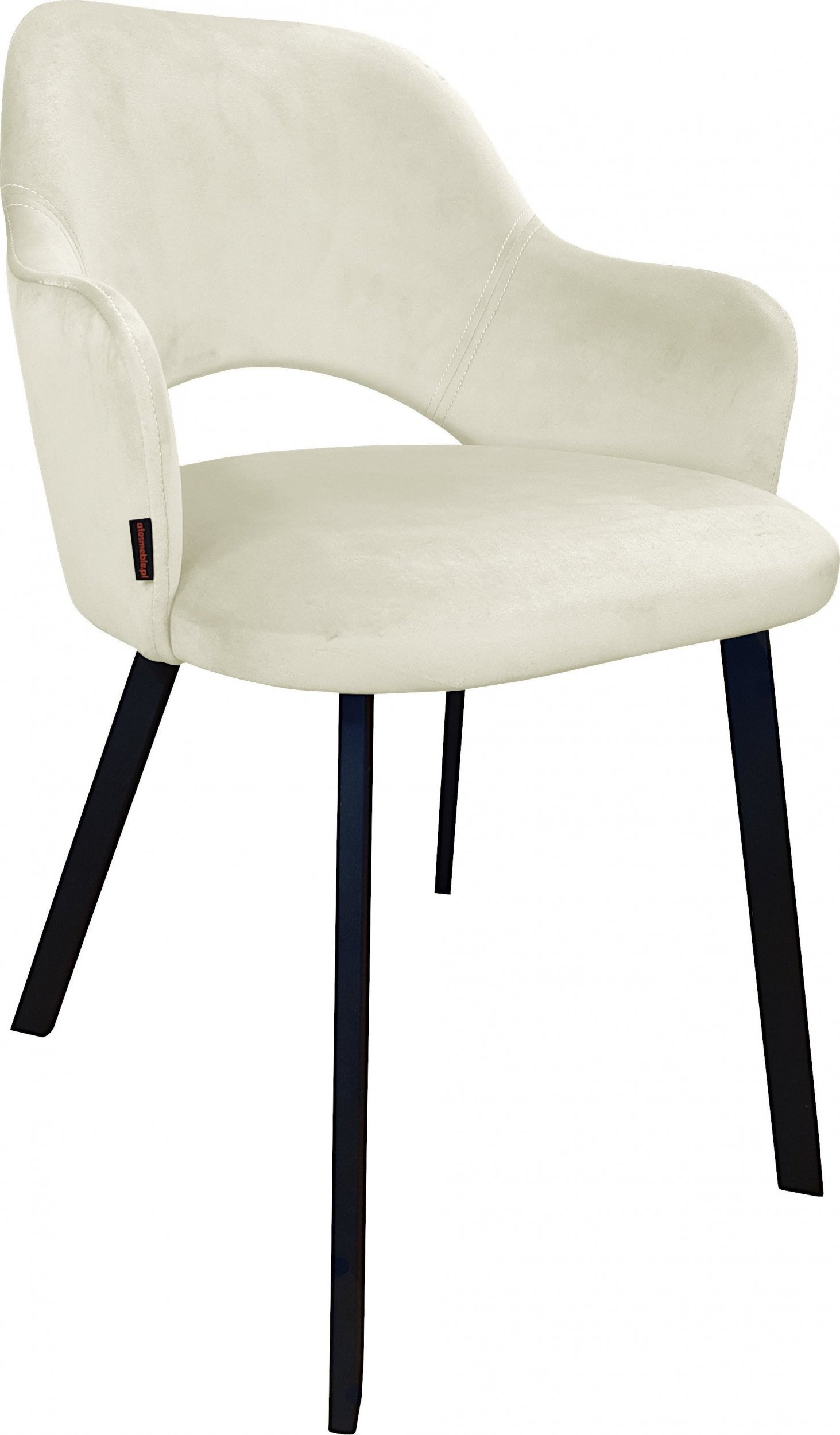 Atos Krzesło Milano noga czarna PROFIL MG50