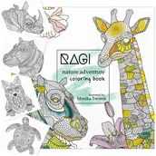 Kolorowanki, wyklejanki - KOLOROWANKA RAGI Antystresowa Kolorowanka dla dorosłych Nature Adventure - miniaturka - grafika 1