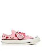 Trampki damskie - Converse Trampki Chuck 70 Roses A13649C Różowy - miniaturka - grafika 1