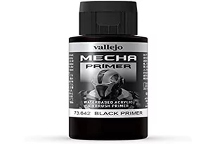 Vallejo Farba akrylowa Mecha Primer - Black / 60ml Vallejo 73642 - Kolejki i akcesoria - miniaturka - grafika 1