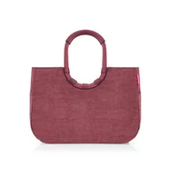 Torby i wózki na zakupy - Torba LOOPSHOPPER L, twist maroon, Reisenthel - miniaturka - grafika 1