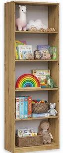 Dziecięcy regał słupek na zabawki dąb artisan F8-N03 - Półki i regały dla dzieci Dziecięcy regał słupek na zabawki dąb artisan F8-N03 - Półki i regały dla dzieci - miniaturka - grafika 1