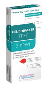 Hydrex Helicobacter test x 1 szt - Testy ciążowe i diagnostyczne - miniaturka - grafika 1