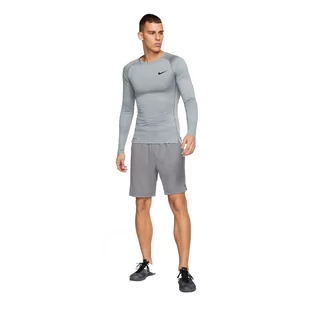 KOSZULKA męska NIKE PRO TOP LS TIGHT - Koszulki sportowe męskie - miniaturka - grafika 3