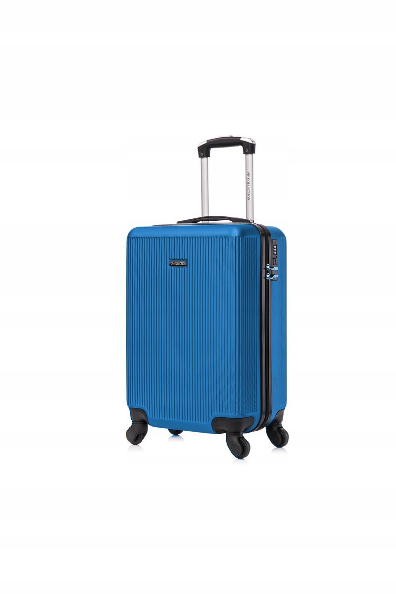 Vip Collection walizka SPARTA BLUE 32 l 51 cm (18'') twarda walizka ABS