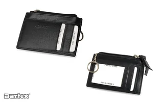 BARTEX etui skórzane na klucze, karty, wizytówki 332W 332W - Etui na klucze - miniaturka - grafika 1