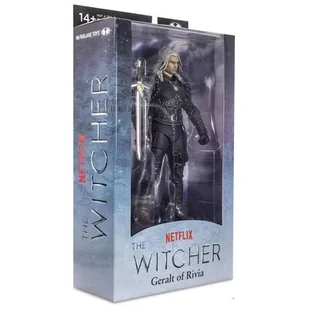 Mcfarlane TM13807 18 cm Wave 2 figurka kolekcjonerska Geralt of Rivia Witcher Mode (Season 2 Netflix), wielokolorowa 13807 - Figurki dla dzieci - miniaturka - grafika 1