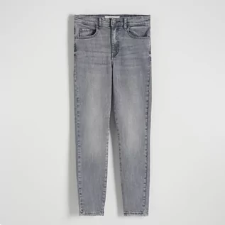 Spodnie damskie - Reserved - Jeansy typu sculpt - Jasny szary - grafika 1