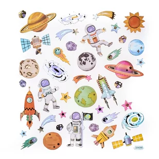 NAKLEJKI KOSMOS 42SZT DALPRINT DPNK-130 - Scrapbooking - miniaturka - grafika 1