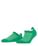 Skarpetki damskie - Burlington Kobiety Skarpety do trampek Athleisure W SN Miękki, Oddchający, Szybkoschnący krótkie jednokolorowe 1 Para, Zielony (Apple 7200), 39-42 - miniaturka - grafika 1
