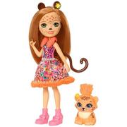 Lalki dla dziewczynek - Mattel Enchantimals Cherish Cheetah FJJ20 FNH22 - miniaturka - grafika 1