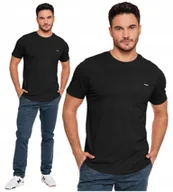 Koszulki męskie - T-Shirt Męski Gładki Klasyczny Bawełniany Krótki Rękaw Kieszonka MORAJ M - miniaturka - grafika 1