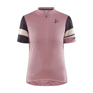 Koszulki i topy damskie - Damska Koszulka z krótkim rękawem CRAFT CORE ENDUR LOGO JERSEY W 1913173-743992 – Różowy - miniaturka - grafika 1