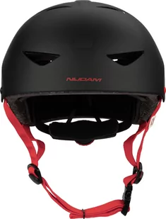 Kask ochronny na hulajnogę deskorolkę NIJDAM Dark Fyre - Akcesoria do skatingu - miniaturka - grafika 2