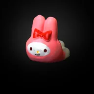 Figurki dla dzieci - Mini Figurka  Hello Kitty | Żywica | 3 cm | Sanrio - miniaturka - grafika 1