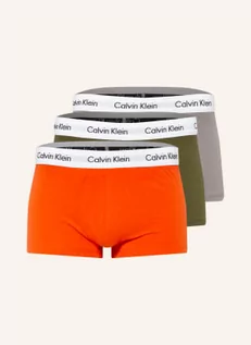Majtki męskie - Calvin Klein Bokserki Cotton Stretch, 3 Szt. gelb - grafika 1