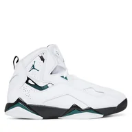 Sneakersy męskie - Sneakersy Nike True Flight 342964 Biały - miniaturka - grafika 1