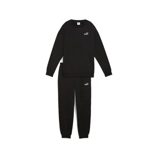 Damski Dres PUMA SWEAT SUIT RELAXED FL CL 68816001 – Czarny - Spodnie damskie - miniaturka - grafika 1