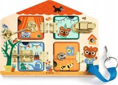 Zabawki interaktywne dla dzieci - Djeco Djeco Edukacinis medinis žaidimas - Namas su spynomis - miniaturka - grafika 1