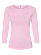 Koszulki i topy damskie - Tommy Hilfiger - Koszulka damska, różowy - miniaturka - grafika 1