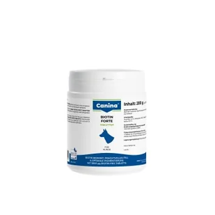 Canina Tabletki Biotin Forte 200 g - Suplementy i witaminy dla psów - miniaturka - grafika 1