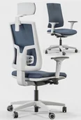 Fotele i krzesła biurowe - Fotel biurowy SKILL SKSW atest wytrzymałości do 150 kg - miniaturka - grafika 1