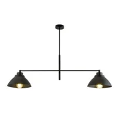 Lampy sufitowe - Maverick lampa wisząca 2-punktowa czarna 1211/2 - miniaturka - grafika 1