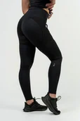 Spodnie sportowe damskie - Legginsy damskie Nebbia Intense Women's High Waist Leggings Mesh Black L - miniaturka - grafika 1
