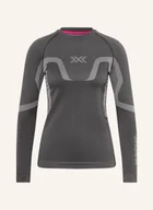 Koszulki sportowe damskie - X-Bionic Koszulka Funkcjonalna X-Ential grau - miniaturka - grafika 1