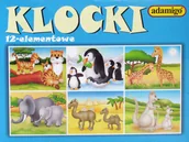 Powieści - Adamigo Klocki 12 elementowe. Mix - miniaturka - grafika 1