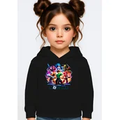 Bluzy dla dziewczynek - BLUZA DZIECIĘCA Z KAPTUREM ROBLOX 104 DLA DZIECKA PREZENT - miniaturka - grafika 1