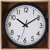 Zegary - Zegar EXCELLENT HOUSEWARE PP 20 cm Czarny - miniaturka - grafika 1