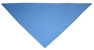 Chusta trójkątna duża 68x68x98 niebieska - Moda i Uroda OUTLET - miniaturka - grafika 1