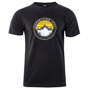 Koszulka Męska HI-TEC ZERGO T-Shirt Podkoszulek Sportowa na co dzień L - Koszulki męskie - miniaturka - grafika 1