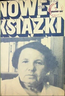 Nowe książki nr 1 do 4 / 82 - Książki o kulturze i sztuce - miniaturka - grafika 1