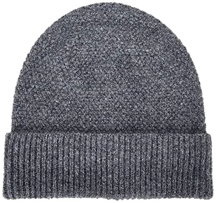 ONLY Damska czapka beanie Onlanelise Life Knit Lurex Cc (opakowanie 30 sztuk), Medium Grey Melange/Szczegóły: Lurex, jeden rozmiar - Czapki damskie - miniaturka - grafika 1