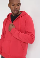 Bluzy męskie - Czerwona Bluza Mentasius - miniaturka - grafika 1