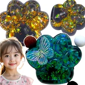 Zabawki zręcznościowe - GNIOTEK KOCIA ŁAPKA SQUISHY ZESTAW 2 SZTUKI ZABAWKA ANTYSTRESOWA PSIA ŁAPA - miniaturka - grafika 1