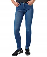 Spodnie damskie - Jeansy Wrangler High Rise Skinny 112355898 Azure Sky W 27 / L 32 - miniaturka - grafika 1