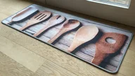 Wycieraczki - oKu-Tex wycieraczka | mata zatrzymująca brud | "Deco-Flair Kitchen" | nadruk/motyw łyżka kuchenna | chodnik kuchenny do wewnątrz | kuchnia | antypoślizgowa | 50 x 120 cm - miniaturka - grafika 1